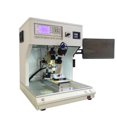 China Hotel Wear Resistant Titanium Aluminum ARC Four Head Spot Welding Machine For Cordless Filling Products for sale