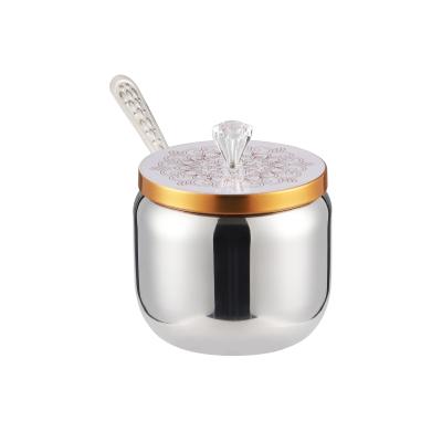 China Viable Custom Portable Kitchen Accessories Seasoning Canister Set Storage Bottles Stainless Steel Seasoning Jar for sale