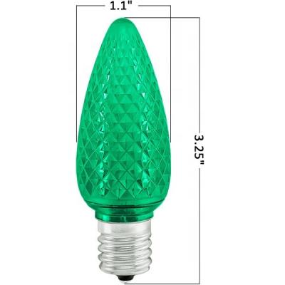 China Dimmable 120v E17 C9 Christmas Light Waterproof Bulbs Light for Xmas Mini Tree for sale