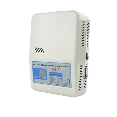 China Adjust produce voltage 3000W automatic household voltage stabilizer AC 220V single phase voltage stabilizer for sale