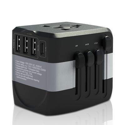 China Industrial American Standard Power Adapter , European Standard To Multinational Travel Plug Converter for sale