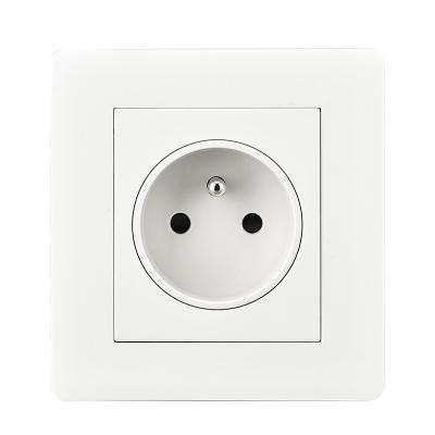 China 250V Wall Socket 16A Socket Method Socket Switch Industrial European Standard French Standard Panel for sale