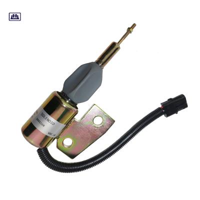 China Truck Engine 3991168 3991167 SA-4941-24 3964627 New Fuel Shut Off Solenoid 3932529 87420952 87435487 SA-4941-12 For Hyundai R130 KOMATSU 4BT for sale