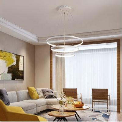 China Modern Modern Round Shape Luxury Chandeliers Pendant Lights, Round Shape Chandelier Lights, Circle Ring Pendant Light for sale