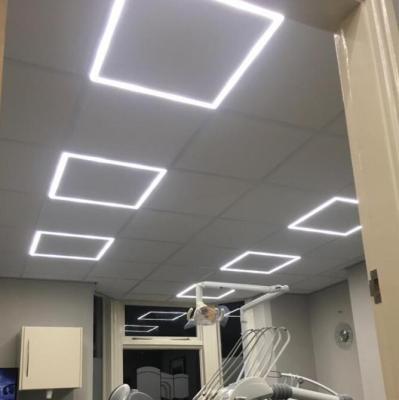 China Modern 60x60 Looks Very Beautiful Hospital Use Led Panel Frame Light for sale