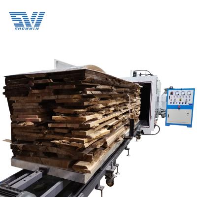 China vacuum wood drying machine/high frequency sawdust wood drying oven for sale