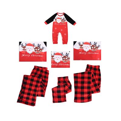 China Wholesale Mommy and Me Santa Claus Printing New Style Christmas Pajamas QUICK DRY Baby Christmas Family Pajamas Pajamas for sale