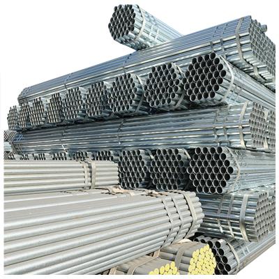 China Structure Pipe Tianjin Youfa Brand Hot Dip Galvanized Carbon Ms Welded Steel Pipe dn15 - dn200 for sale