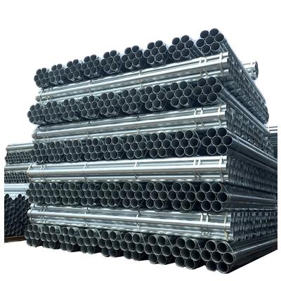 China Structure Pipe Hot Dip Galvanized Steel Tube Pre Galvanized Steel Pipe Furniture Tube Gi Pipe Steel Pipe for sale