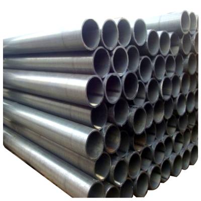 China Oil Pipeline Good Quality ERW Schedule 40 Black Carbon Steel Pipe For Construction 6 Meters for sale