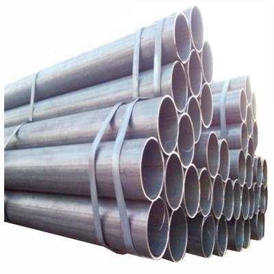 China Oil Pipeline Good Quality ASTM A53 Black Steel Pipes Carbon For Construction 6 Meters for sale