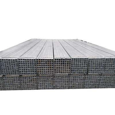 China Structure Pipe Tianjin Manufacture Galvanized Square Hollow Section Steel Pipes And Tubes for sale