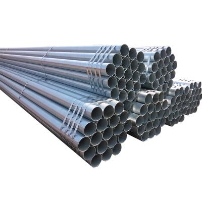 China Standard Structure Pipe EN39 6m Length Diameter 1.5 Inch 40um Zinc Coated Hot Dip Galvanized Gi Scaffolding Pipe for sale