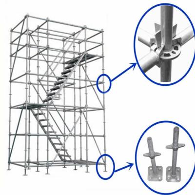 China Ringlock Scaffold Modern Steel Material Quick Scaffold Used Scaffold For Sale In UAE for sale