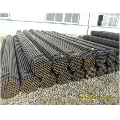 China Structure Material Pipe EN39 Scaffolding Steel Pipe Sizes 48.3 Tube Natural Black Ms Round Pipe for sale