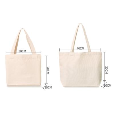 China High quality eco-friendly eco beach tote bag cotton canvas custom tote bags with custom printed logo for sale