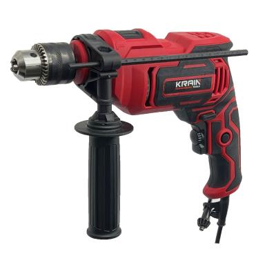 China Impact Drill Machine- 710W 13mm Hand Drill Electric Power Tool Krain Impact Drill 10mm for sale