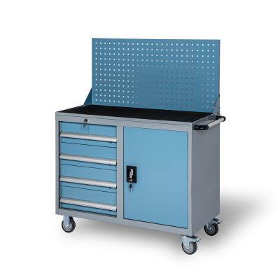 China Hot Selling Roller Cabinet Long Term Storage Solution Heavy Duty Tool Cabinet Industrial Grade Thickened Mobile Drawer Toolbox Storage Workbench for sale