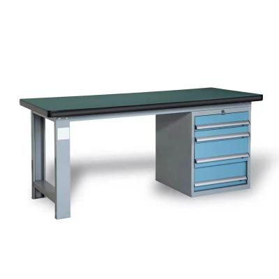 China Long Term Storage Solution Hot Sale A Variety Of Sizes And Styles Are Available High Quality Workbench Overhead Storage Stainless Steel Tool Workbench for sale