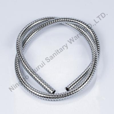 China External Diameter 201 14mm Double Stainless Steel Traditional Lock Chrome Plated Shower Hose Cover for sale