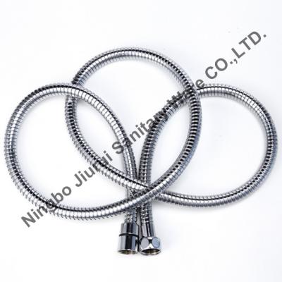 China 1.5M Traditional Bathroom SS201 Flexible Hose Shower Hose Shower Tube With Brass Nut for sale