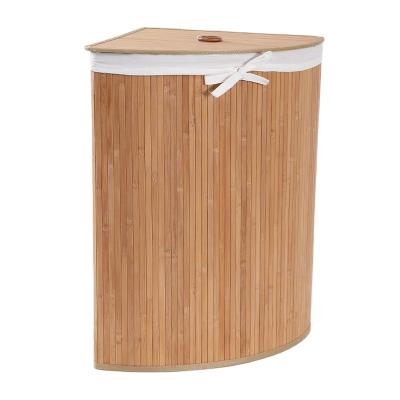 China Eco-friendly Durable Custom Wholesale Laundry Basket Factory Price Bamboo For Dirty Clothes Cheap Stackable Laundry Basket With Lids for sale