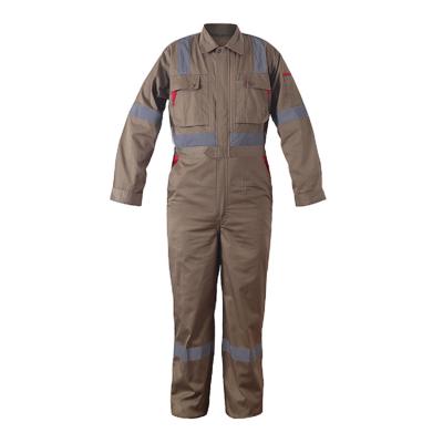 China New Coverall 2021 Factory Supply Polycotton 240gsm Work Listing Comfortable Practical Coverall for sale