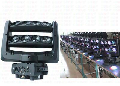 China 8pcs 10w dmx 512 rgbw moving head spider led beam light,moving head beam light for sale