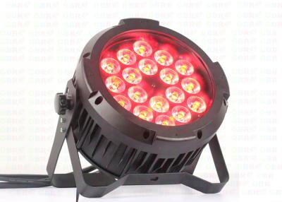 China AC100-240V Outdoor Led Par Cans IP64 MDX512 signal multi color led lights for sale