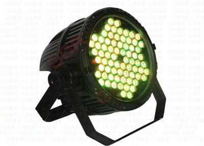 China 250 Watt Outdoor Led Par Cans Tri Color Led Rgb  Stage Light 72pcsx3w for sale