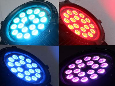 China El favorable par llevado conserva las luces RGBWY de la etapa 18pcs x 15w con la señal MDX512 en venta