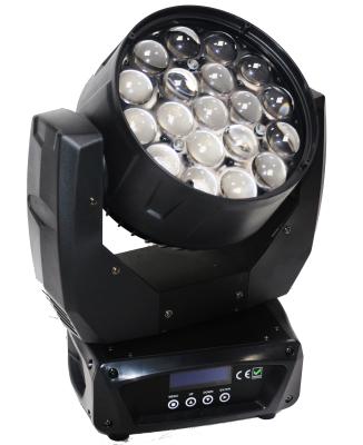 China High Luminious 19pcs x 10W DMX Wireless led wash moving head Zoom Event Lighting for sale