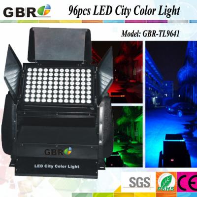 China Highly Brightness 1000W Colorful  96x10W   Outdoor Project led wall washer light for sale