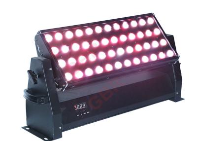 Chine Dmx512 allument IP 65 des lumières 48x10w de lavage de mur mené par contrôleur imperméable à vendre