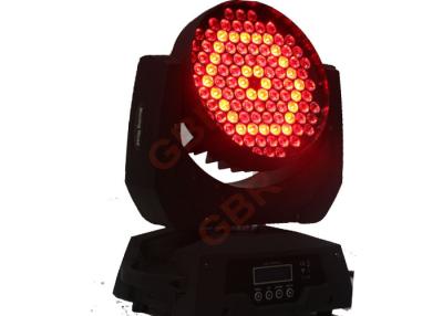 China 108x3W Pro Led Wash Moving Head RGBW 15 Channels Moving Dj Lights for sale