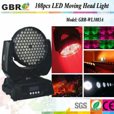 China Geleide Was die Hoofdrgbwa Enige LEDs met het lichte controlemechanisme van dmx512 bewegen Te koop