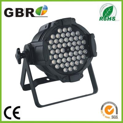 China El par de la cáscara LED de la aleación de aluminio puede el par 64 54x3W llevado DMX512 de las luces en venta