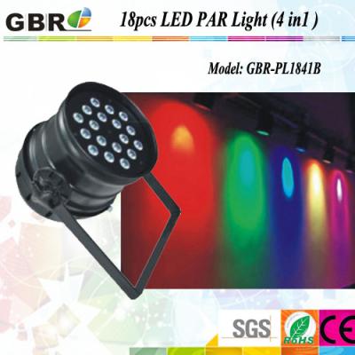 China IP20 waterproof color changing led par can lights dmx512 for stage performance for sale