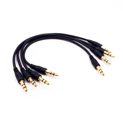 China Gold Plated Microphone Hot Sale Stock 3.5MM Male To Aux Audio Stereo Disc Cable Audio Cable. male speaker for sale