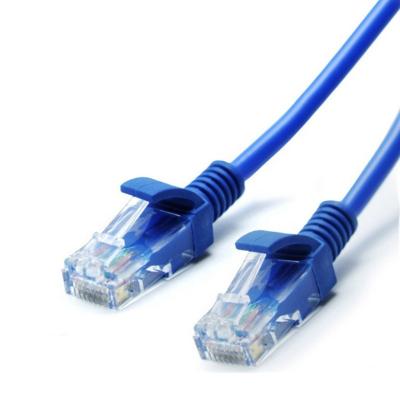 China Ethernet Network Cable Cat5e Wired Network UTP Cable Patch Cord Ethernet Lan Cable In Networking System for sale