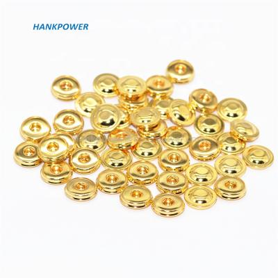 China Health Services Medical Gold Plated 4.0 Female Instant Medical Electrode ECG Gold Plating Snap 4.0mm Gold Plating Snap for sale