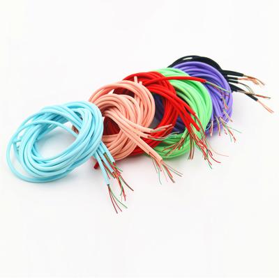 China Colorful Mobile Phone Palladium Silicon Flexible Data Cable Wire Data Cable Fast Charging Semi-Complete Wire for sale