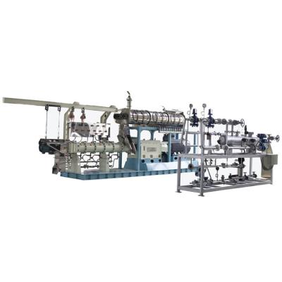 China Making Fish Feed Pellets CE 1-5T/H Aquatic Fish Feed Pellet Extruder Floating Fish Feed Pellet Extruder Shrimp Feed Twin Screw Extrusion Machine for sale