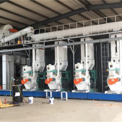 China Complete Plant ZJM 1-10T/H MZLH Good Quality Complete Biomass Fuel Pellet Production Line Line Wood Pellet Mill Wood Sawdust Pellet Line for sale