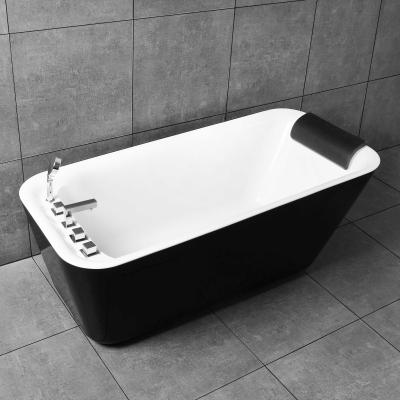 China Bathtub Black Bb Faucet Color Free Stone Movable Bathtub Made In China for sale