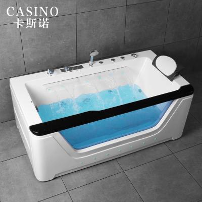 China Foshan Massage SPA Acrylic Whirlpool Bathtubs Free Bathtub Cheap Prices Bathroom And Air Bubble Bathtub for sale