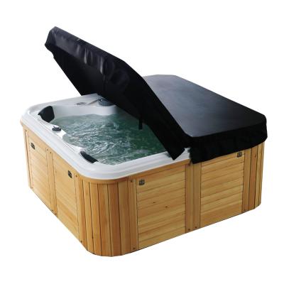 China Traditional Square Shape Spa Outdoor Tub Tube Pool Whirlpools Modern EUROPEAN Frestading for sale