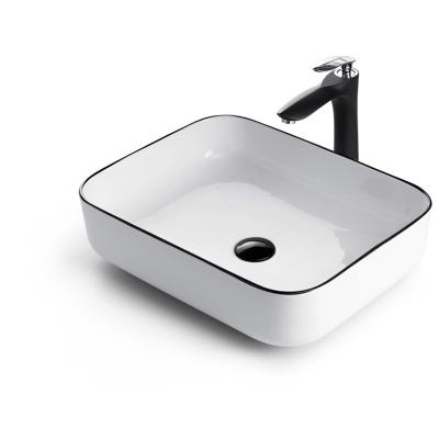 China The modern ceramic basin basin countertop bathroom Northern Europe lavamanos sanitary ware bathroom waschbecken for sale