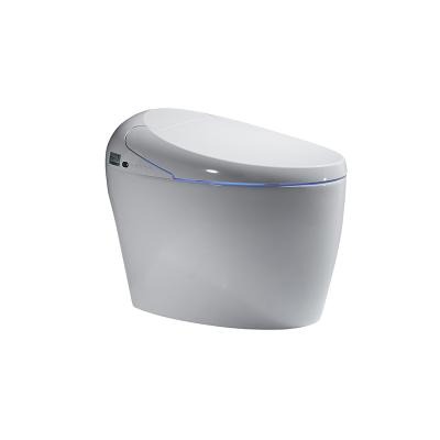 China Automatic Operation Foshan One Piece Freestanding Bathroom Smart WC Ceramic Smart Toilet With Bidet Toilets for sale