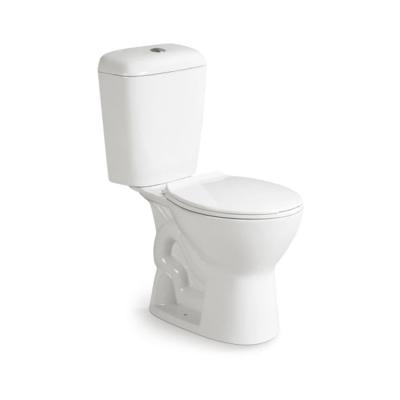 China Africa India style automatic operation bathroom saso ware chinese toilet price washroom two piece floor standing basin sanitary ware for sale